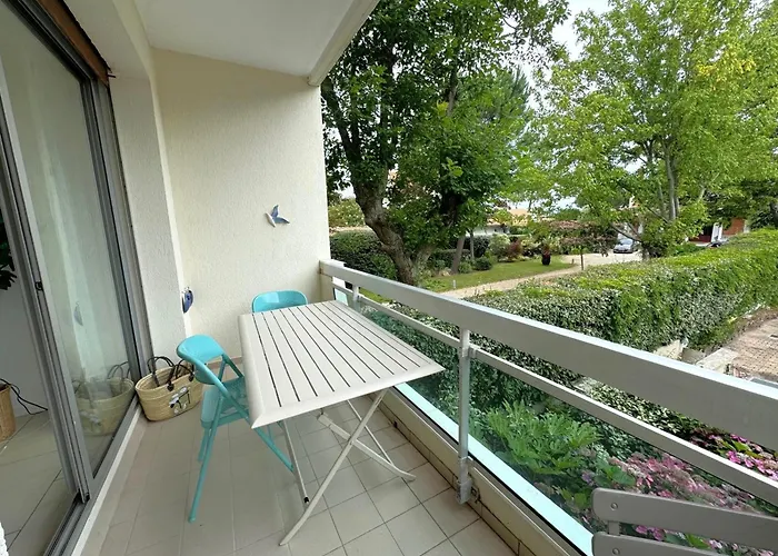 A : A 50m, Terrasse, Parking, Wifi, 4 Pers - Fr-1-474-266 Lejlighed Arcachon